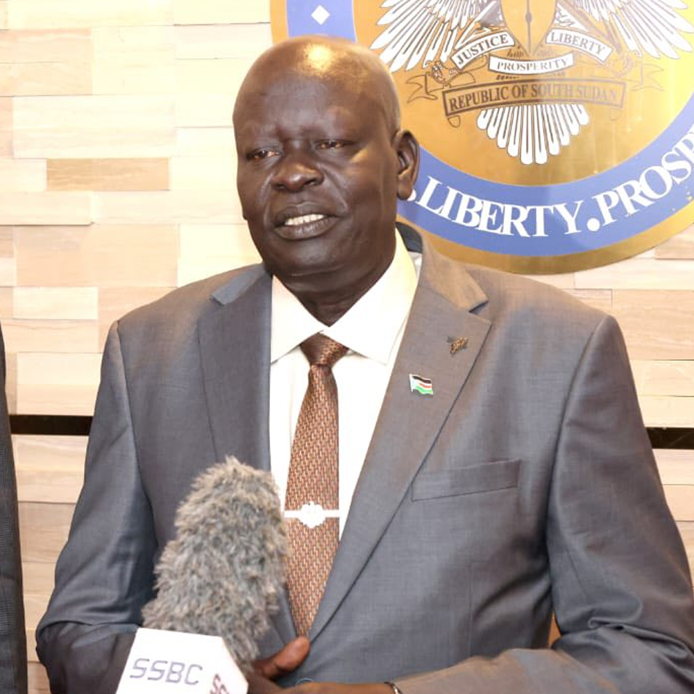 Hon. Marik Nanga Marik, Chief Administrator in the Office of the President